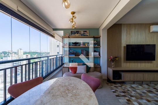 Sala de apartamento à venda com 2 quartos, 100m² em Morumbi, São Paulo