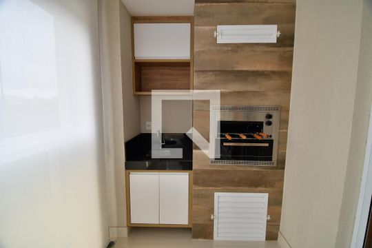 Sala - Sacada Churrasqueira de apartamento à venda com 3 quartos, 106m² em Fazenda São Quirino, Campinas