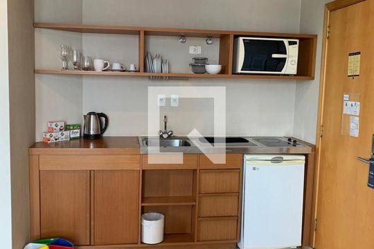 Cozinha de apartamento à venda com 1 quarto, 49m² em Santana, São Paulo