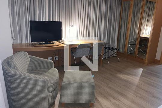 Sala/Quarto de apartamento à venda com 1 quarto, 49m² em Santana, São Paulo