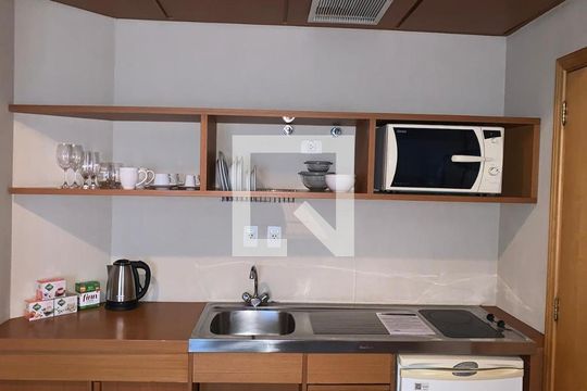 CozinhaCozinha de apartamento à venda com 1 quarto, 49m² em Santana, São Paulo