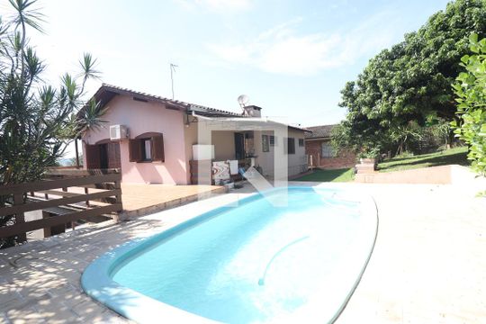 Área comum - Piscina de casa à venda com 5 quartos, 290m² em Primavera, Novo Hamburgo