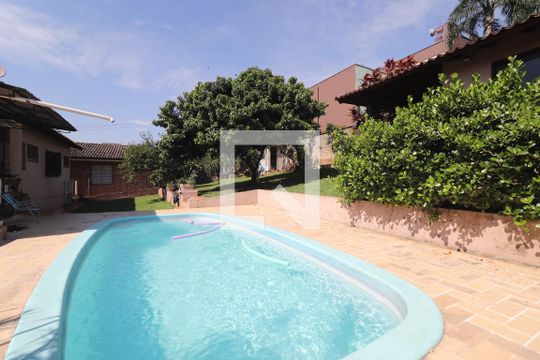 Área comum - Piscina de casa à venda com 5 quartos, 290m² em Primavera, Novo Hamburgo