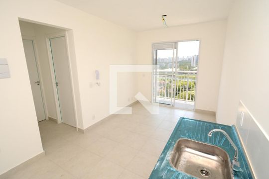 Sala/Cozinha de apartamento à venda com 2 quartos, 35m² em Socorro, São Paulo