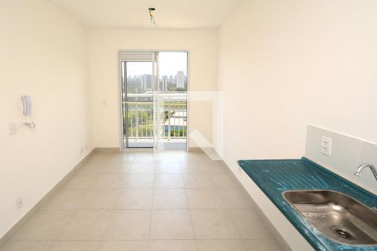Sala/Cozinha de apartamento à venda com 2 quartos, 35m² em Socorro, São Paulo