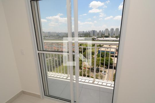 Varanda da Sala de apartamento à venda com 2 quartos, 35m² em Socorro, São Paulo