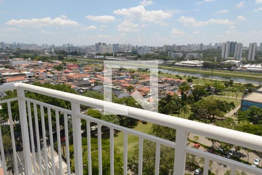Varanda da Sala de apartamento à venda com 2 quartos, 35m² em Socorro, São Paulo