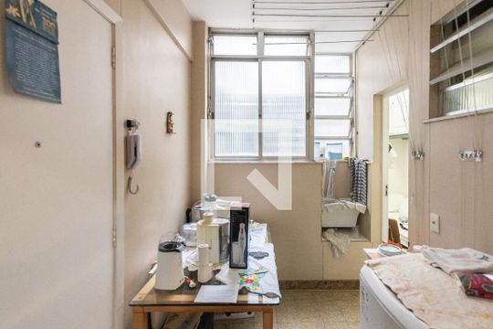 Cozinha e Área de Serviço de apartamento à venda com 4 quartos, 120m² em Tijuca, Rio de Janeiro
