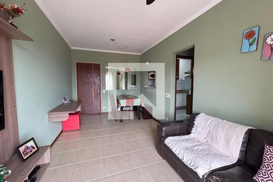 Sala de apartamento à venda com 2 quartos, 65m² em Vila Campo Grande, São Paulo