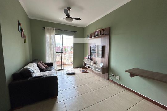 Sala de apartamento à venda com 2 quartos, 65m² em Vila Campo Grande, São Paulo