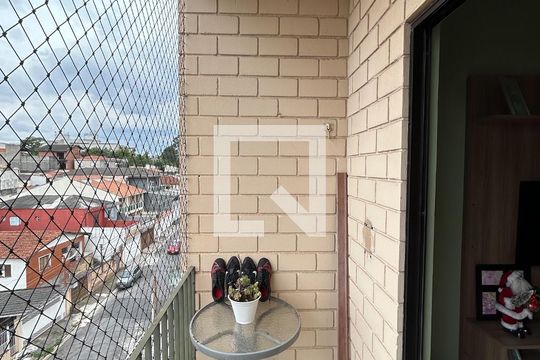 Varanda  de apartamento à venda com 2 quartos, 65m² em Vila Campo Grande, São Paulo