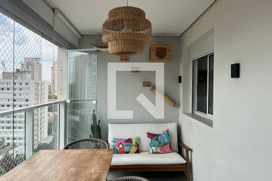 Varanda gourmet de apartamento à venda com 2 quartos, 69m² em Vila Leopoldina, São Paulo