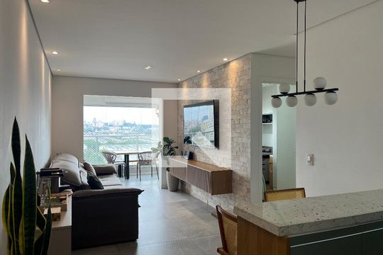 Sala de apartamento à venda com 2 quartos, 69m² em Vila Leopoldina, São Paulo
