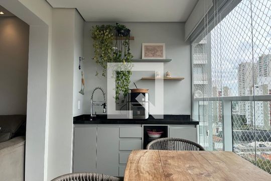 Varanda gourmet de apartamento à venda com 2 quartos, 69m² em Vila Leopoldina, São Paulo