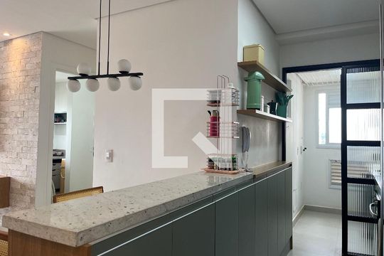 Cozinha de apartamento à venda com 2 quartos, 69m² em Vila Leopoldina, São Paulo