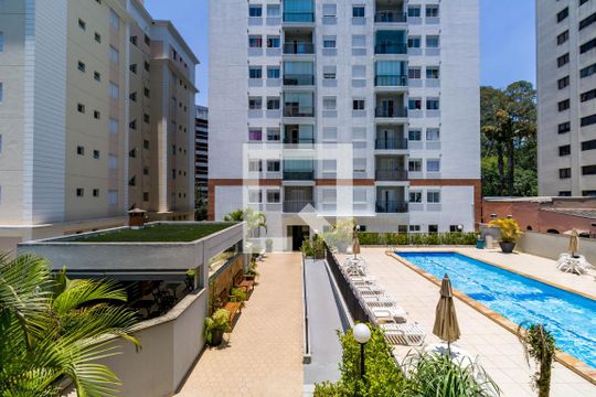 Varanda vista de apartamento para alugar com 1 quarto, 40m² em Jardim Ampliacao, São Paulo