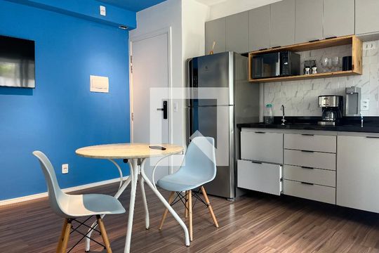 Sala de apartamento à venda com 1 quarto, 32m² em Lapa, São Paulo