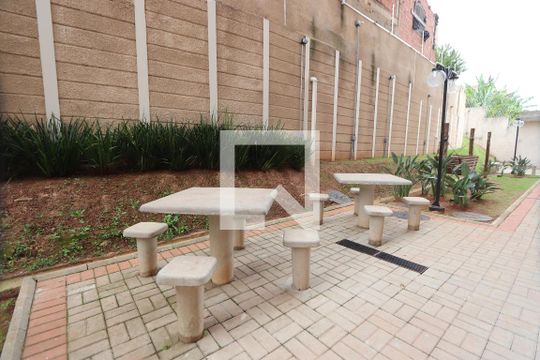Área comum - Convívio de apartamento para alugar com 1 quarto, 27m² em Cidade Satelite Santa Barbara, São Paulo