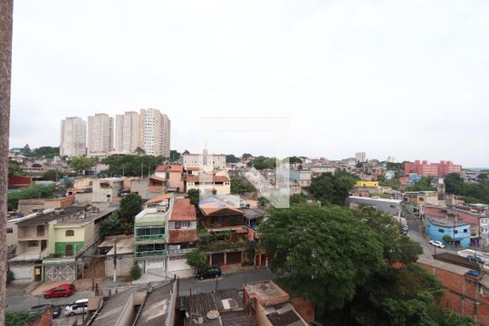 Vista da Sala de apartamento para alugar com 1 quarto, 27m² em Cidade Satelite Santa Barbara, São Paulo