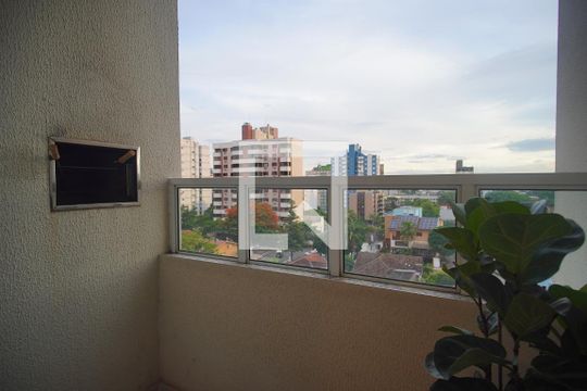 Varanda da Sala de apartamento à venda com 2 quartos, 48m² em Vila Rosa, Novo Hamburgo