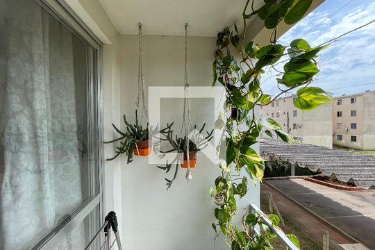 sala de apartamento à venda com 2 quartos, 60m² em São Miguel, São Leopoldo