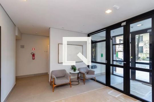 Hall de entrada de kitnet/studio para alugar com 1 quarto, 21m² em Belenzinho, São Paulo