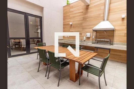 Área comum - Churrasqueira de kitnet/studio para alugar com 1 quarto, 21m² em Belenzinho, São Paulo