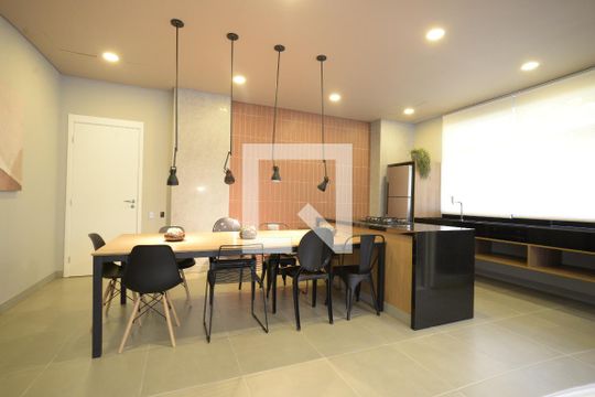 Área comum de kitnet/studio para alugar com 1 quarto, 27m² em Vila Mariana, São Paulo