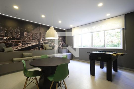 Área comum de kitnet/studio para alugar com 1 quarto, 27m² em Vila Mariana, São Paulo