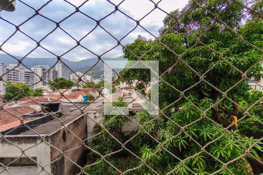 Vista da Sala de apartamento à venda com 2 quartos, 63m² em Tijuca, Rio de Janeiro