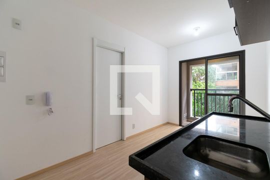 Sala de apartamento à venda com 1 quarto, 29m² em Jardim Prudência, São Paulo