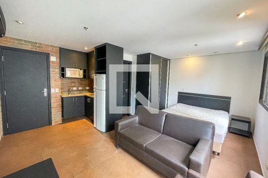 Studio de kitnet/studio para alugar com 1 quarto, 29m² em Jardim Paulista, São Paulo