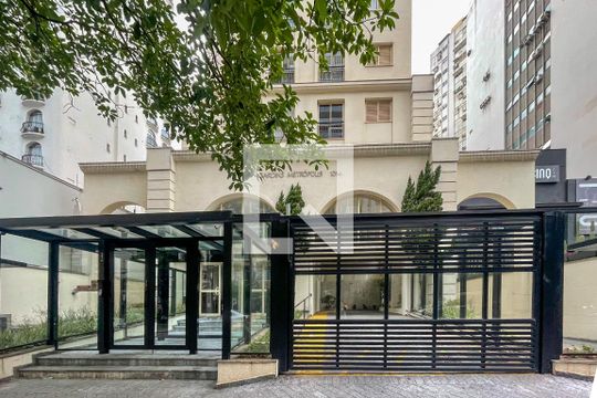 Fachada de kitnet/studio para alugar com 1 quarto, 29m² em Jardim Paulista, São Paulo