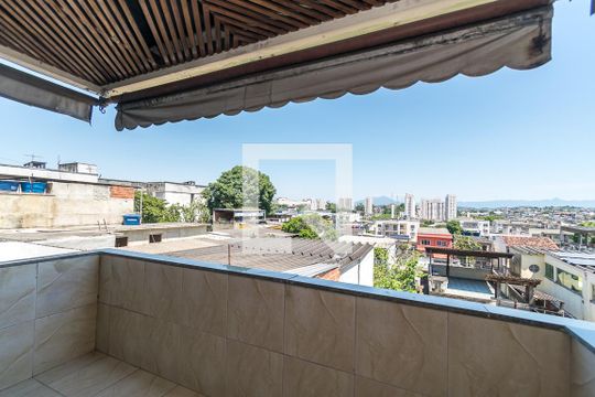 Varanda da Sala de apartamento para alugar com 2 quartos, 80m² em Cordovil, Rio de Janeiro