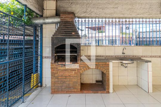 Área comum - Churrasqueira de apartamento para alugar com 3 quartos, 88m² em Brás de Pina, Rio de Janeiro