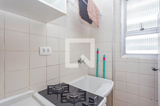 Cozinha e Área de Serviço de apartamento à venda com 1 quarto, 34m² em Liberdade, São Paulo