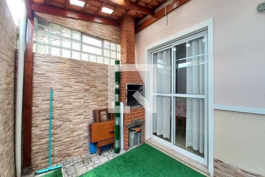 Área comum - Churrasqueira de casa de condomínio à venda com 3 quartos, 104m² em Jardim Campos Elíseos, Campinas