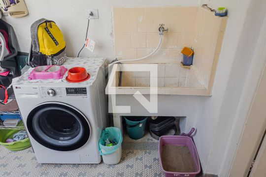 Área de Serviço de apartamento à venda com 3 quartos, 140m² em Jardim Paulista, São Paulo