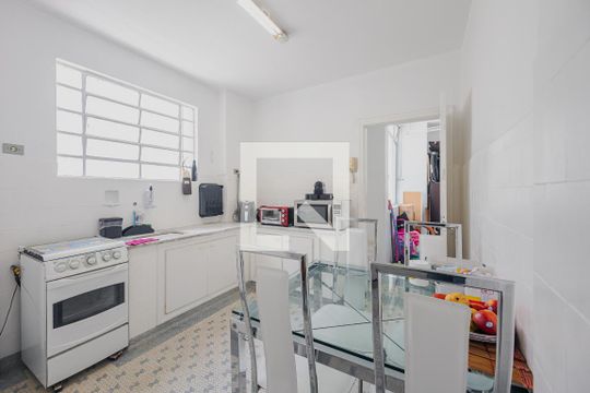 Cozinha de apartamento à venda com 3 quartos, 140m² em Jardim Paulista, São Paulo