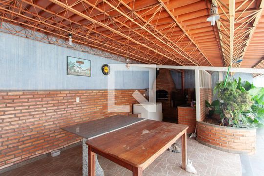 Espaço Gourmet de casa à venda com 3 quartos, 300m² em Etelvina Carneiro, Belo Horizonte