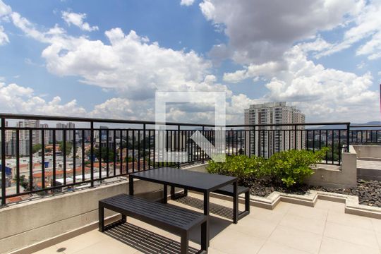 Área comum de apartamento para alugar com 1 quarto, 29m² em Bom Retiro, São Paulo