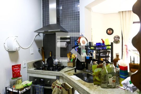 Cozinha de apartamento à venda com 1 quarto, 41m² em Jardim Ampliacao, São Paulo