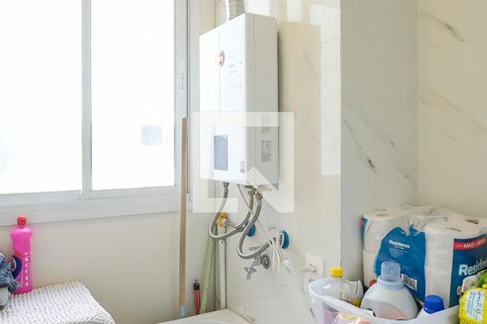 Área de serviço de apartamento à venda com 2 quartos, 52m² em Rudge Ramos, São Bernardo do Campo