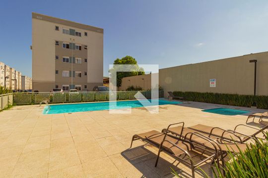 Área comum - Piscina de apartamento à venda com 2 quartos, 45m² em Estância Velha, Canoas