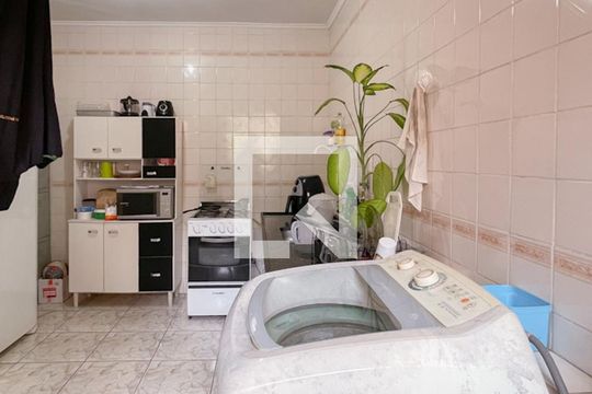 Área de Serviço de apartamento à venda com 1 quarto, 47m² em Baeta Neves, São Bernardo do Campo