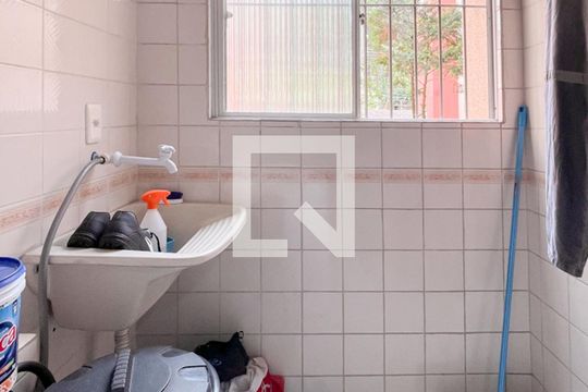 Área de Serviço de apartamento à venda com 1 quarto, 47m² em Baeta Neves, São Bernardo do Campo