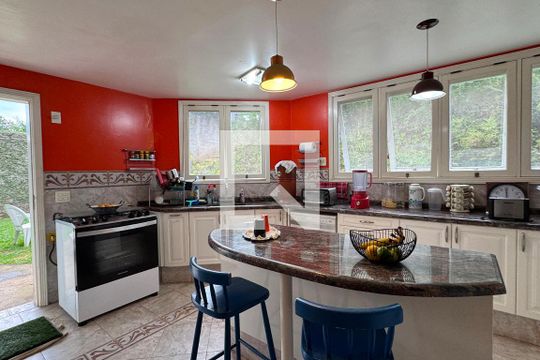 Cozinha de casa de condomínio à venda com 4 quartos, 450m² em Alphaville, Santana de Parnaíba