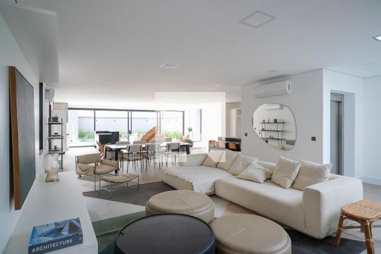 Sala de casa de condomínio à venda com 5 quartos, 800m² em Cerâmica, São Caetano do Sul