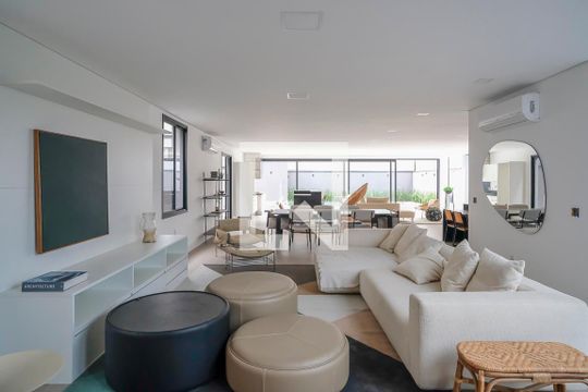 Sala de casa de condomínio à venda com 5 quartos, 800m² em Cerâmica, São Caetano do Sul