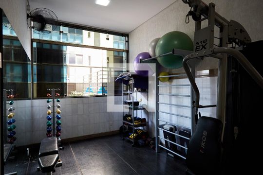 Área comum - Academia de apartamento à venda com 4 quartos, 165m² em Funcionários, Belo Horizonte